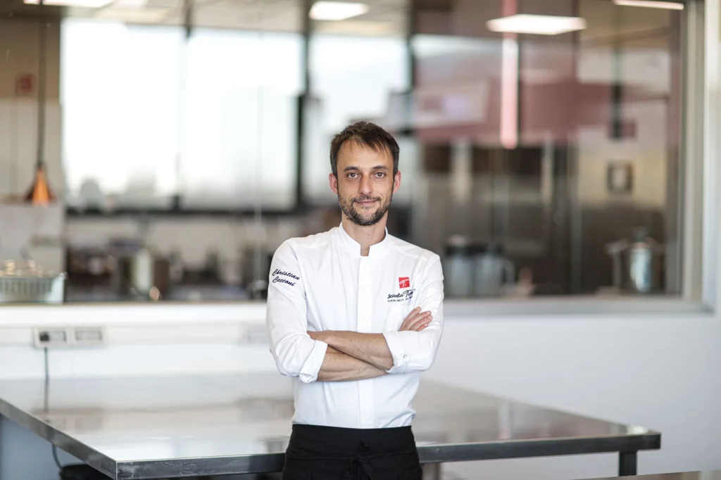 Christian Cecconi docente del corso di cucina a Scuola Tessieri