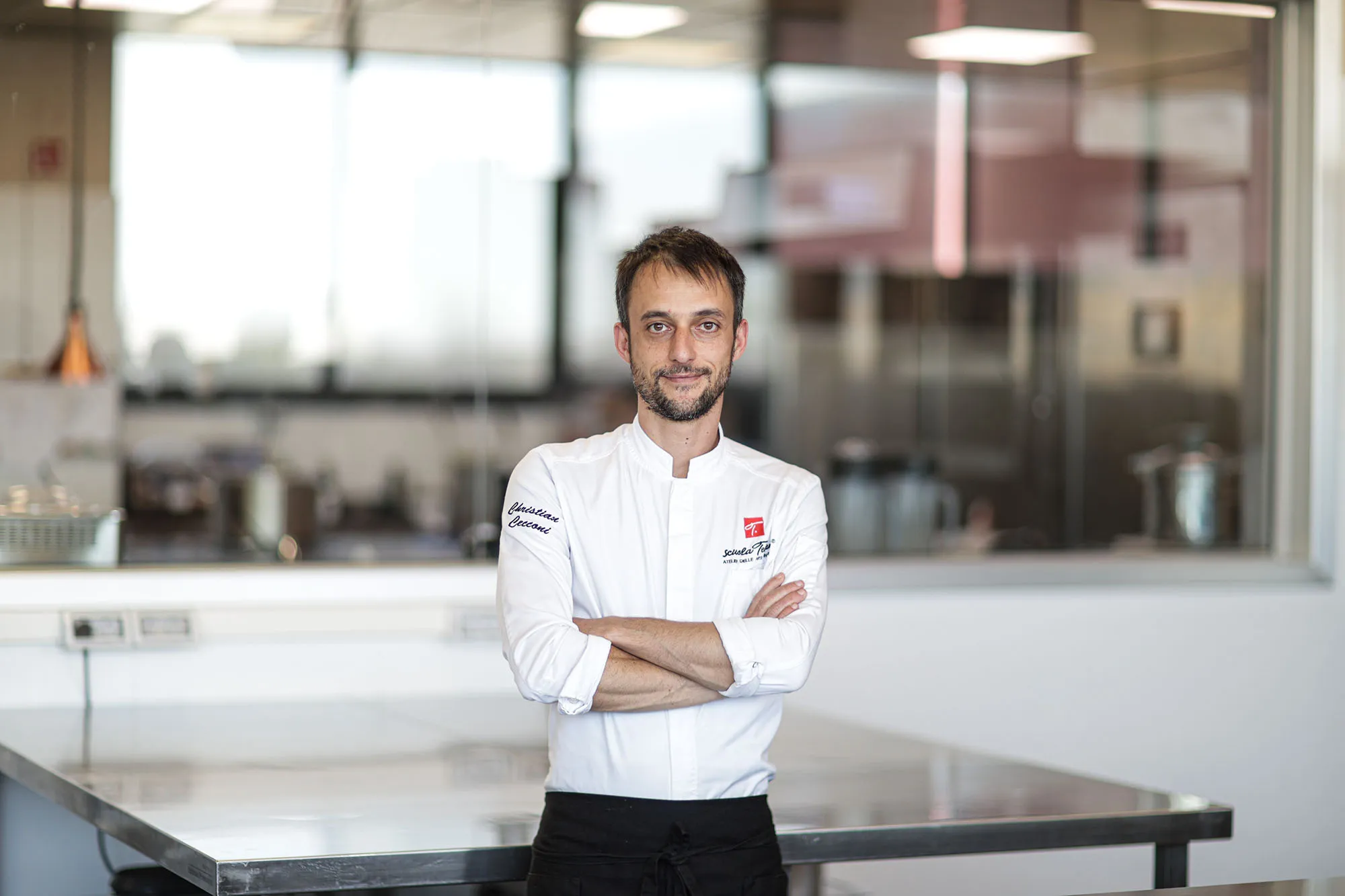 Christian Cecconi docente del corso di cucina a Scuola Tessieri