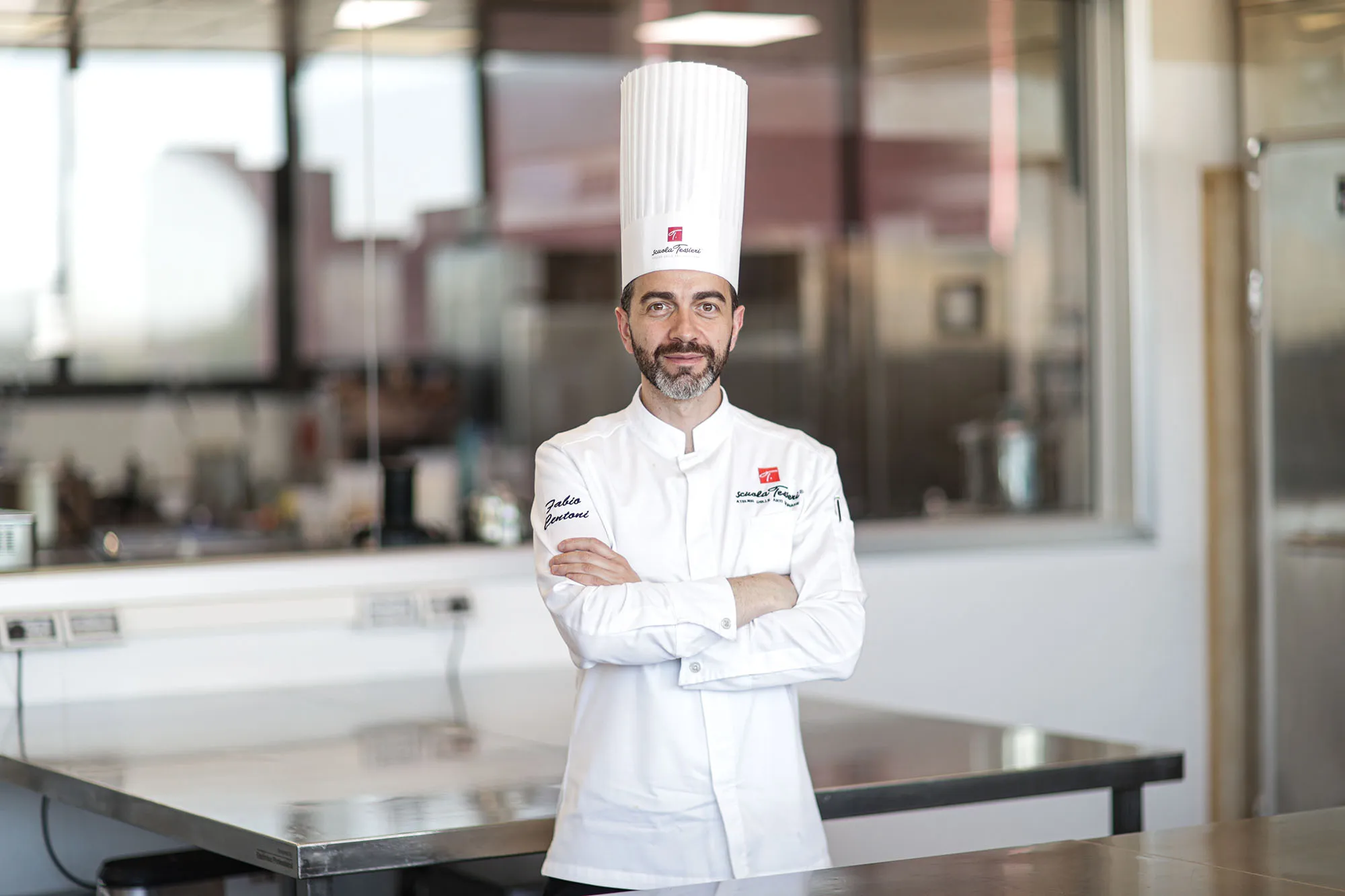 Fabio Centoni docente del corso di pasticceria a Scuola Tessieri