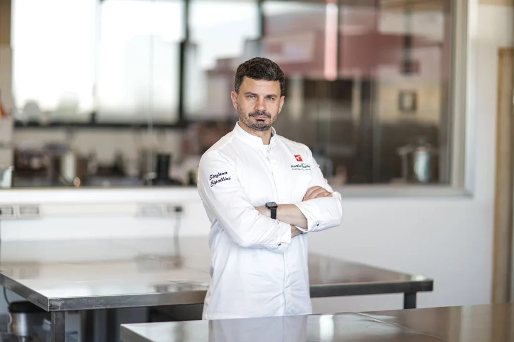 Stefano Cipollini docente del corso di cucina a Scuola Tessieri