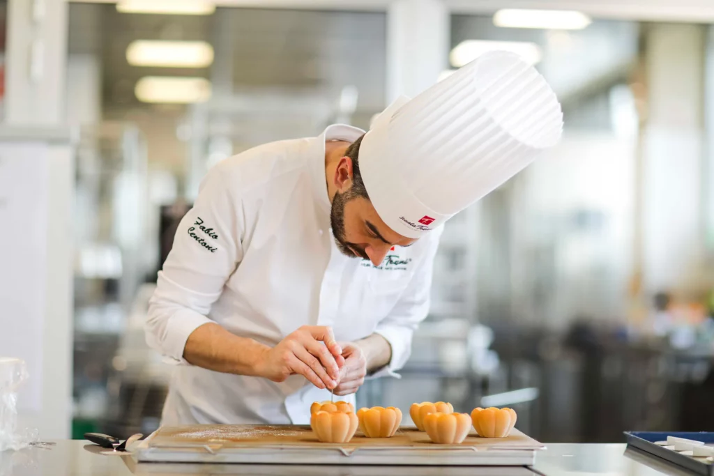 Fabio Centoni docente del corso di pasticceria