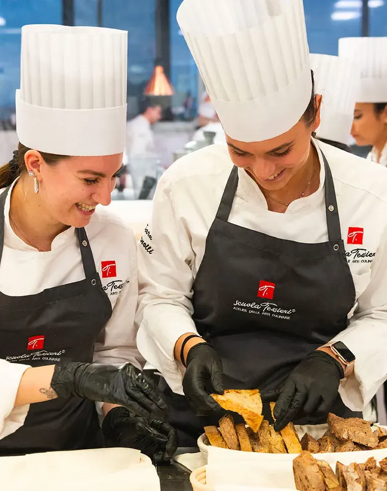Team building in cucina