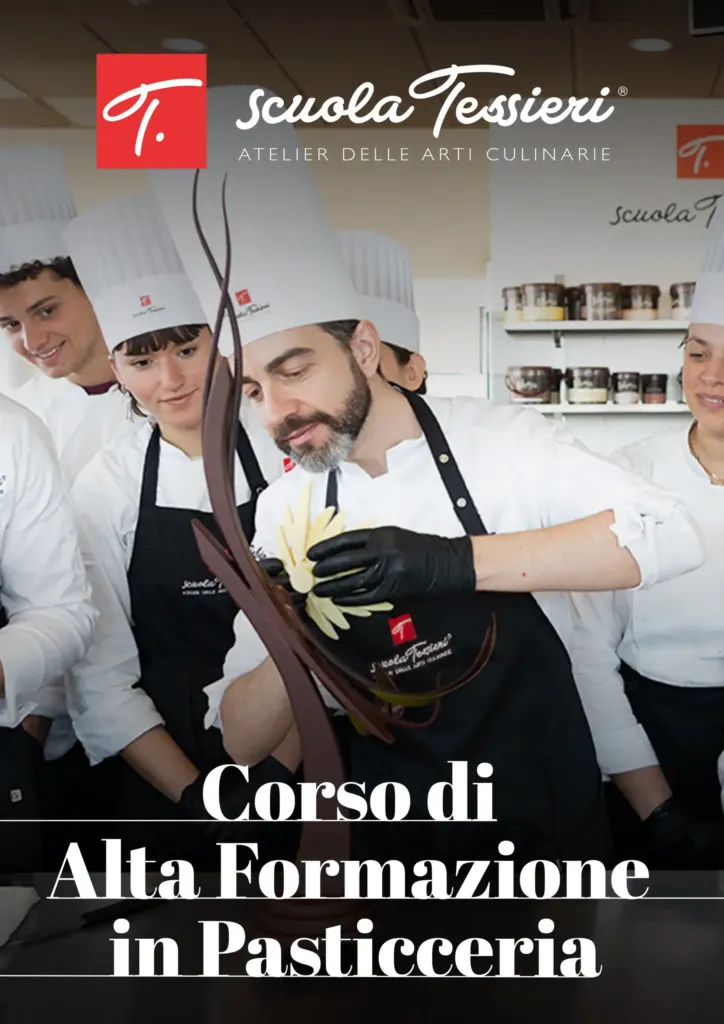Copertina della brochure Alta Formazione in Pasticceria