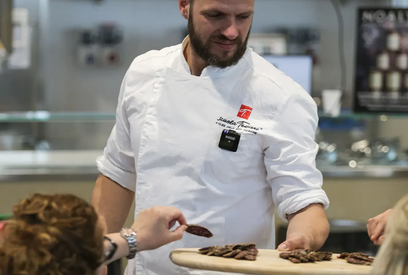 Lezione del Master in Cultura Gastronomica e Ospitalità
